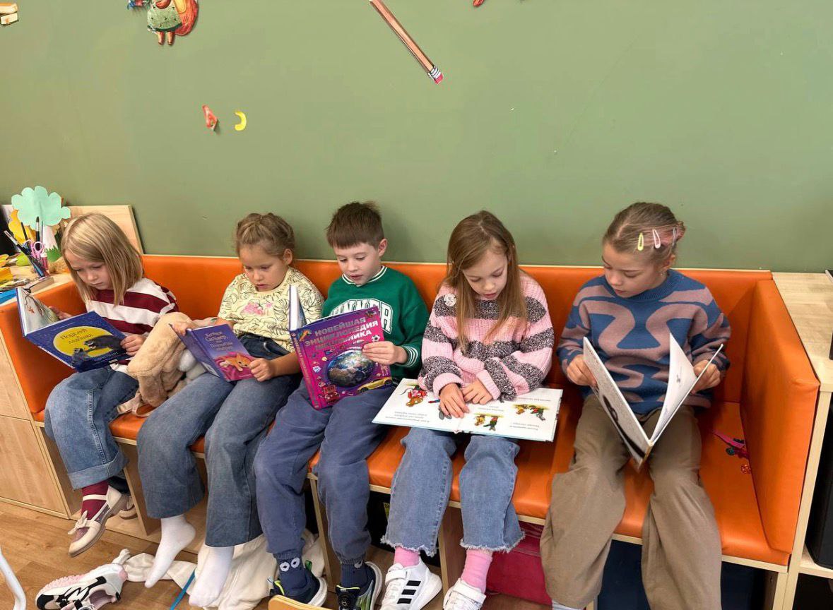 Марафон чтения в Смарт Скул Фили.